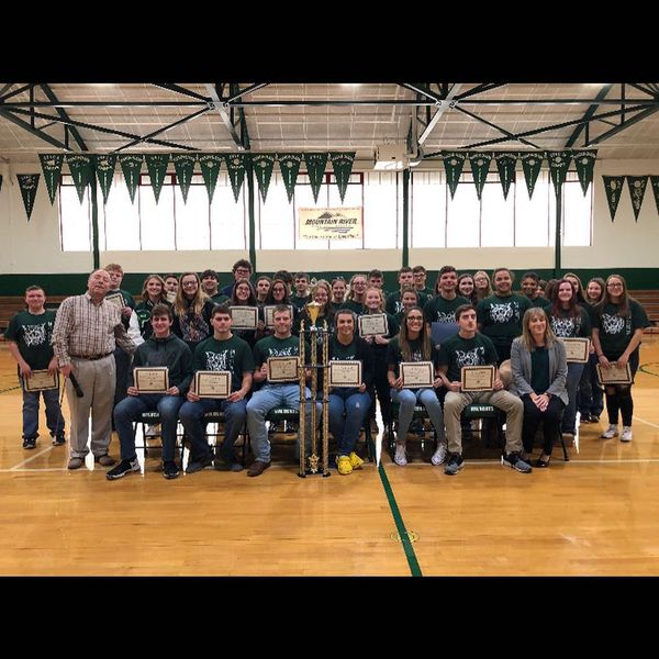 Paden City Marching Band Recognized as Blue Division State Champs